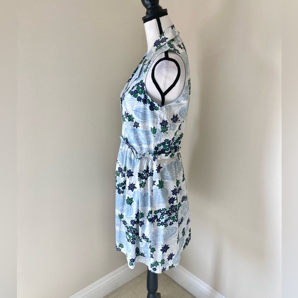 Tuckernuck Provence Breeze Sleeveless Royal Shirt Dress Size S - Picture 7 of 10